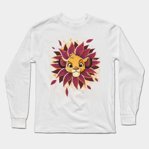 Crown of leaves Long Sleeve T-Shirt by BlancaVidal